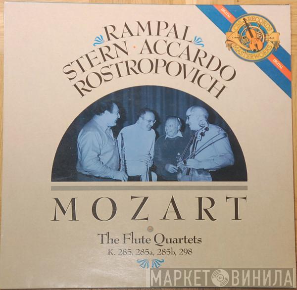 , Jean-Pierre Rampal , Isaac Stern , Salvatore Accardo , Mstislav Rostropovich  Wolfgang Amadeus Mozart  - The Flute Quartets