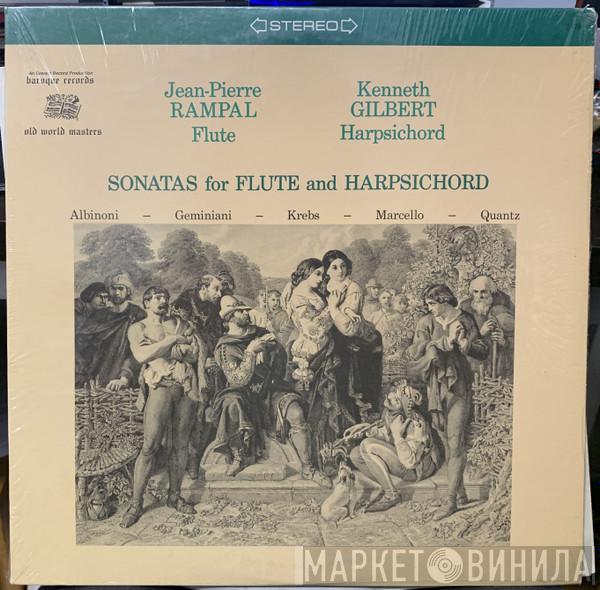 , Jean-Pierre Rampal  Kenneth Gilbert  - Sonatas For Flute And Harpsichord