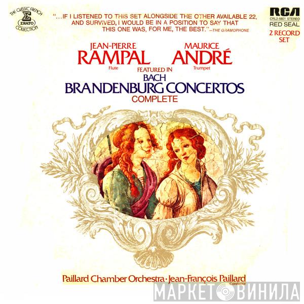, Jean-Pierre Rampal , Maurice André , Johann Sebastian Bach , Orchestre De Chambre Jean-François Paillard  Jean-François Paillard  - Brandenburg Concertos Complete