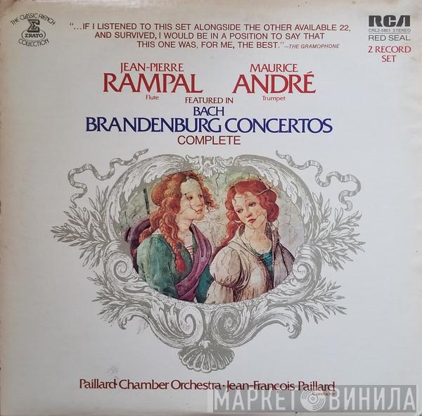 , Jean-Pierre Rampal , Maurice André , Johann Sebastian Bach , Orchestre De Chambre Jean-François Paillard  Jean-François Paillard  - Brandenburg Concertos Complete