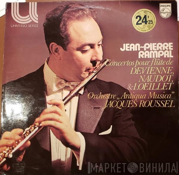 , Jean-Pierre Rampal , Orchestre Antiqua Musica  Jacques Roussel  - Concertos Pour Flute De Devienne, Naudot & Loeillet