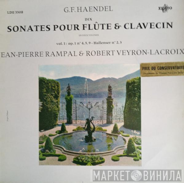 , Jean-Pierre Rampal  Robert Veyron-Lacroix  - G.F. Haendel  -  Dix Sonates Pour Flûte & Clavesin