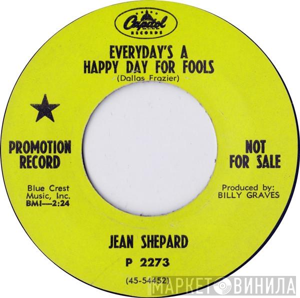  Jean Shepard  - Everyday's A Happy Day For Fools / My World Is You