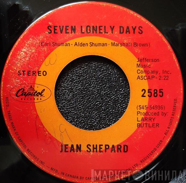  Jean Shepard  - Seven Lonely Days / Invisible Tears