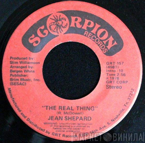  Jean Shepard  - The Real Thing / Break My Mind