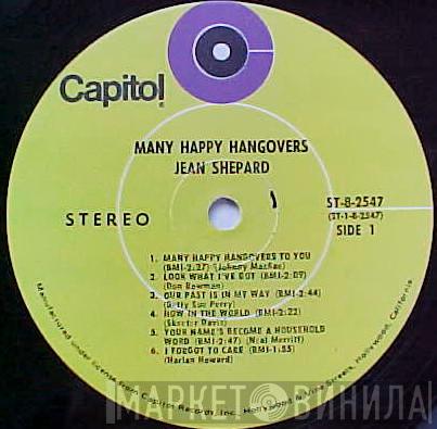  Jean Shepard  - Many Happy Hangovers