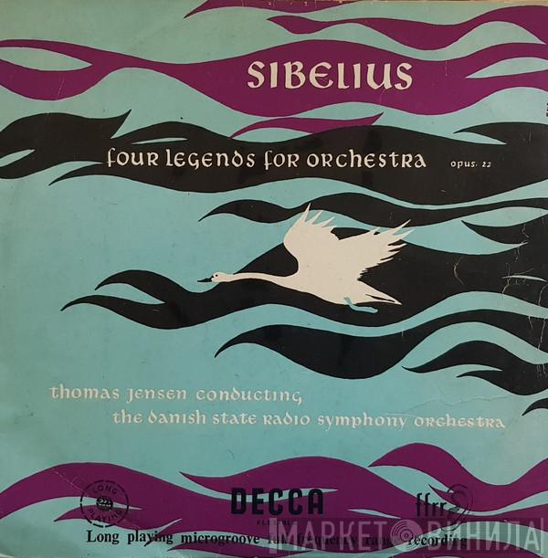 , Jean Sibelius Conducting Thomas Jensen  Statsradiofoniens Symfoniorkester  - Four Legends For Orchestra