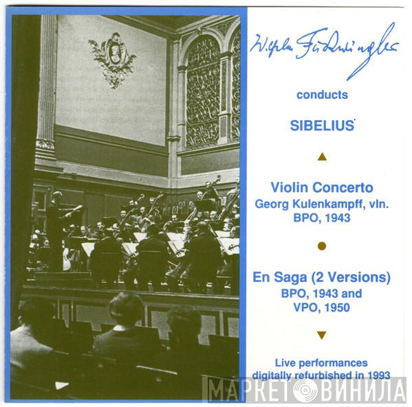 , Jean Sibelius , Georg Kulenkampff , Berliner Philharmoniker  Wilhelm Furtwängler  - Violin Concerto & En Saga (2 Versions)