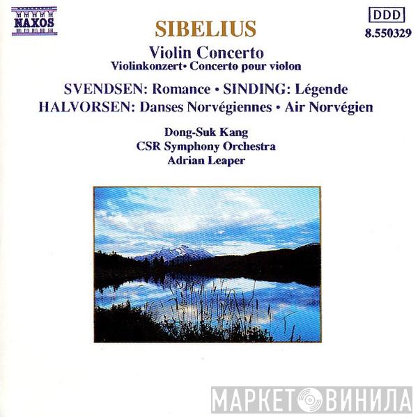 Jean Sibelius, Johan Svendsen, Christian Sinding, Johan Halvorsen, Dong-Suk Kang, Slovak Radio Symphony Orchestra, Adrian Leaper - Violin Concerto