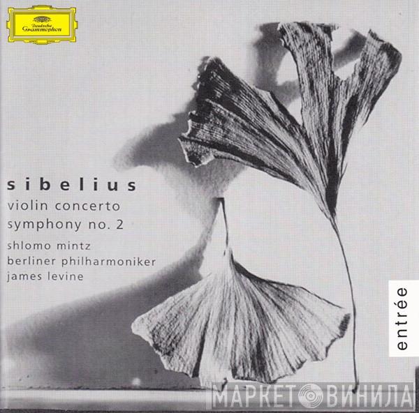, Jean Sibelius , Shlomo Mintz , Berliner Philharmoniker  James Levine   - Violin Concerto Symphony No. 2