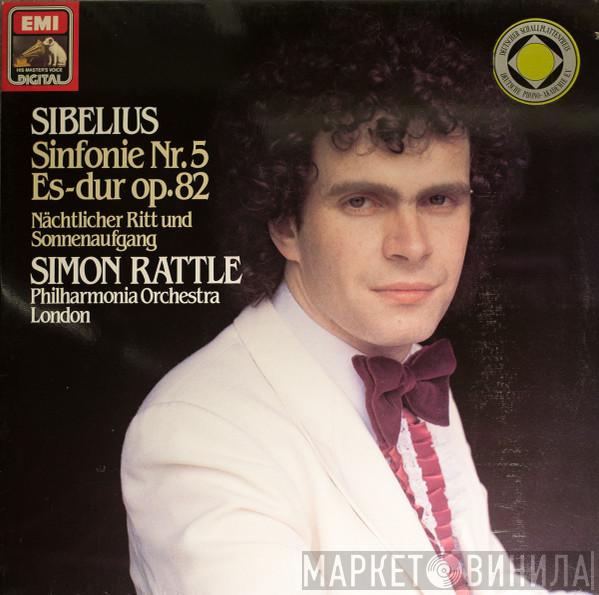 - Jean Sibelius , Sir Simon Rattle  Philharmonia Orchestra  - Sinfonie Nr.5 In Es-dur Op.82 - Nächtlicher Ritt Und Sonnenaufgang