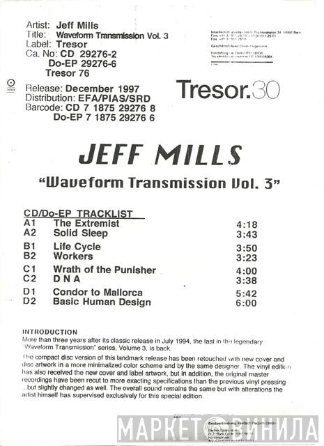  Jeff Mills  - Waveform Transmission Vol. 3