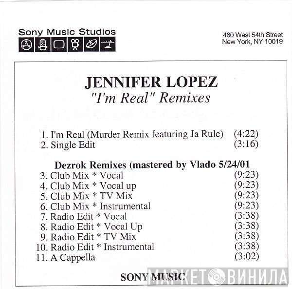 Jennifer Lopez  - "I'm Real" Remixes