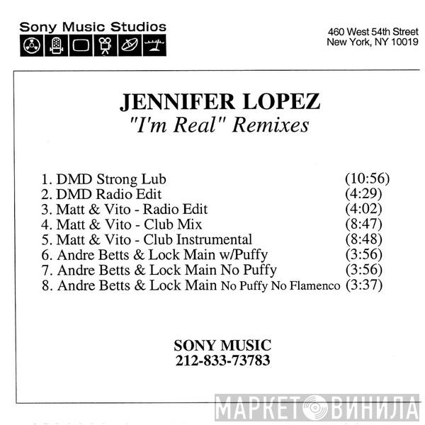  Jennifer Lopez  - I'm Real (Remixes)