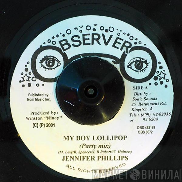 Jennifer Phillips - My Boy Lollipop