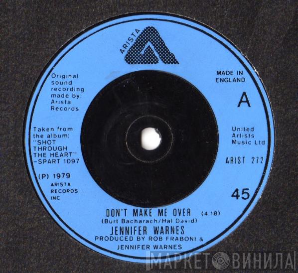 Jennifer Warnes - Don't Make Me Over