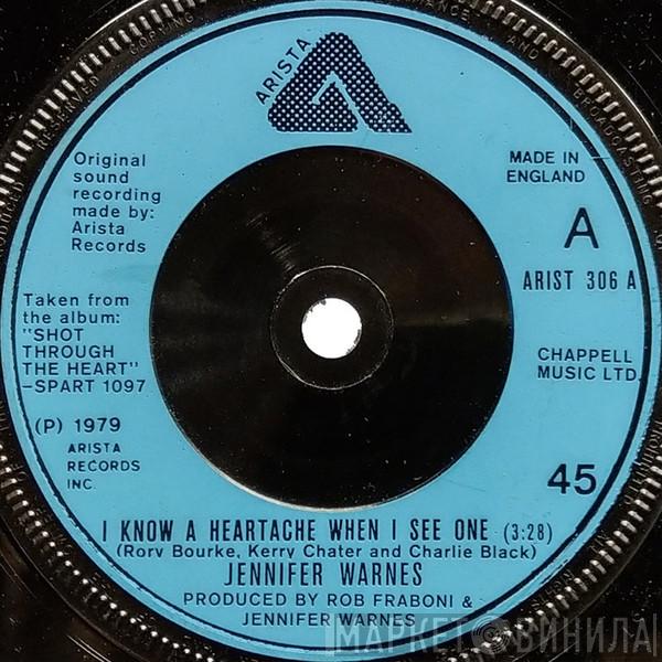 Jennifer Warnes - I Know A Heartache When I See One