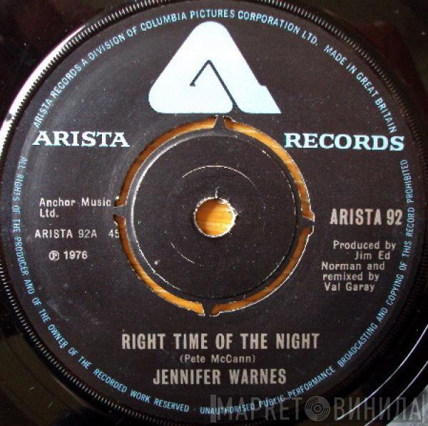 Jennifer Warnes - Right Time Of The Night