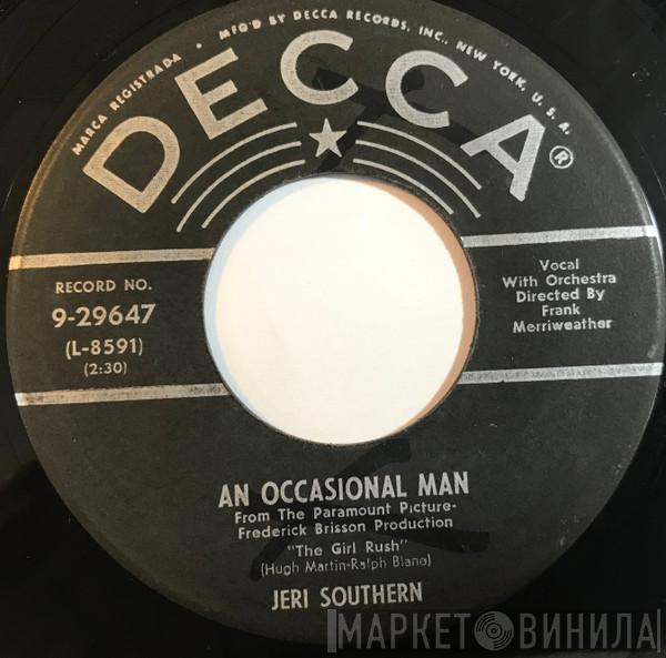 Jeri Southern - An Occasional Man / What Do You See In Her