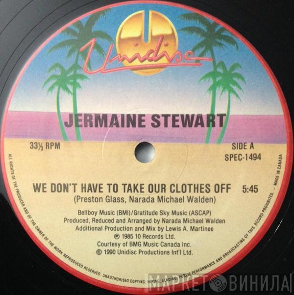 Jermaine Stewart, Baltimora - We Don't Have To Take Our Clothes Off / Tarzan Boy