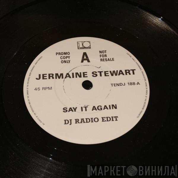  Jermaine Stewart  - Say It Again