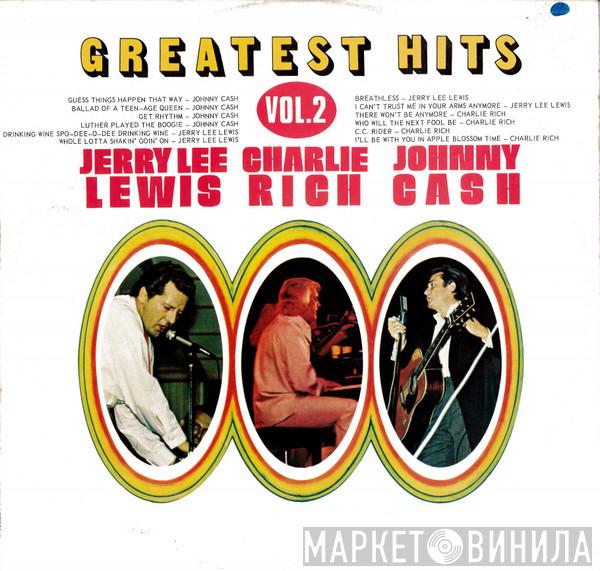 , Jerry Lee Lewis , Charlie Rich  Johnny Cash  - Greatest Hits Volume 2