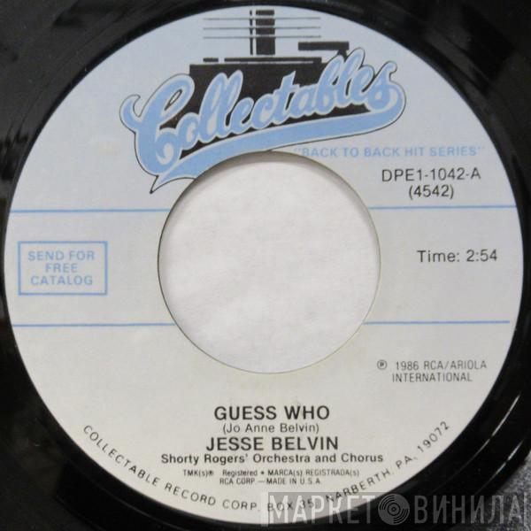  Jesse Belvin  - Guess Who / Funny