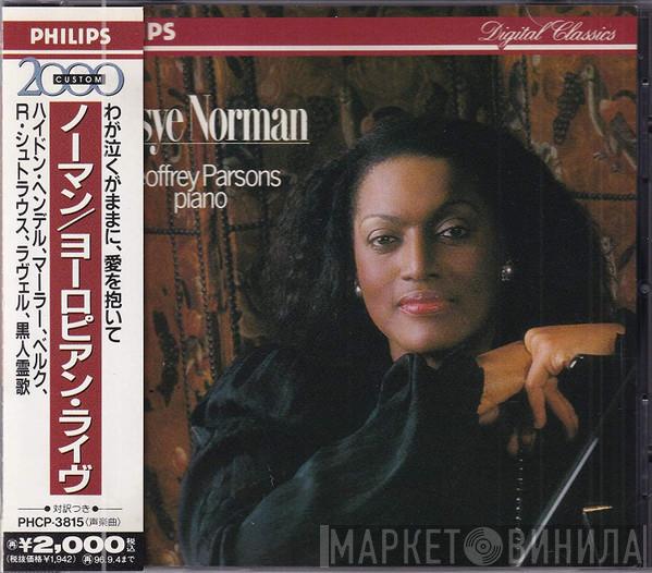 , Jessye Norman  Geoffrey Parsons   - Jessye Norman