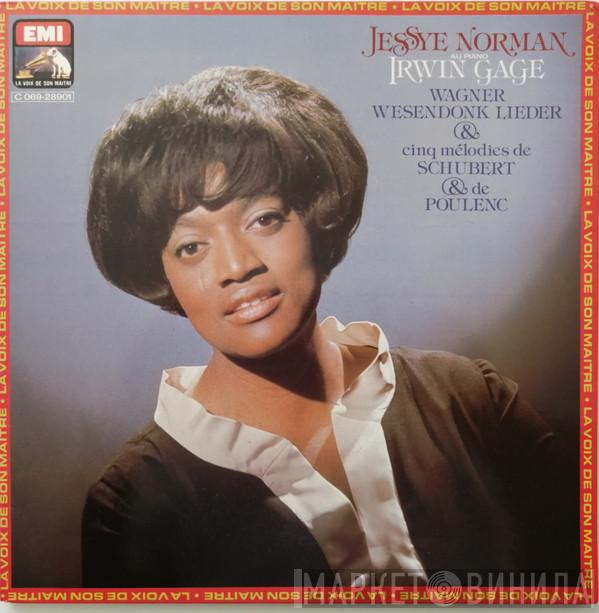 Jessye Norman, Irwin Gage, Richard Wagner, Franz Schubert, Francis Poulenc - Wesendonk Lieder