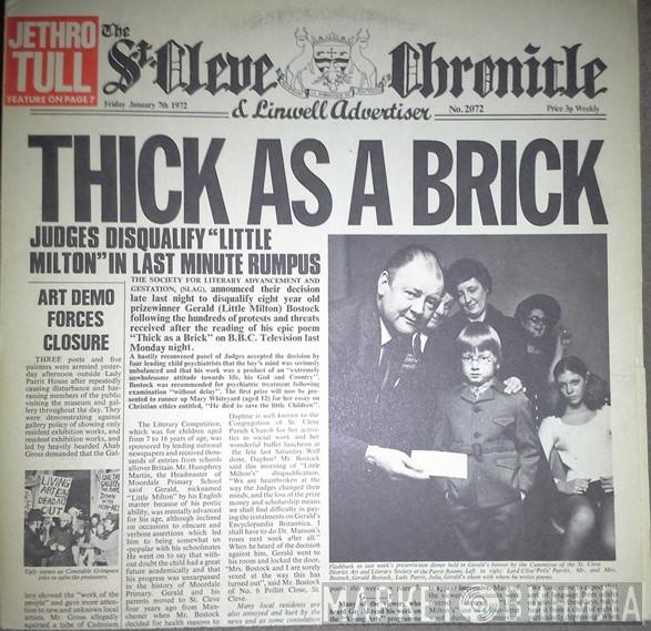  Jethro Tull  - Thick As A Brick