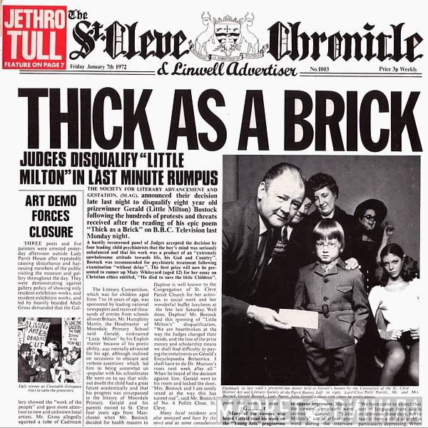  Jethro Tull  - Thick As A Brick