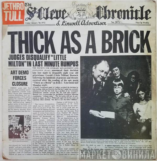  Jethro Tull  - Thick As A Brick