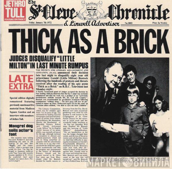  Jethro Tull  - Thick As A Brick