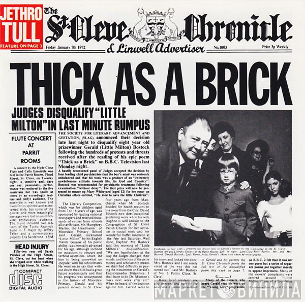  Jethro Tull  - Thick As A Brick