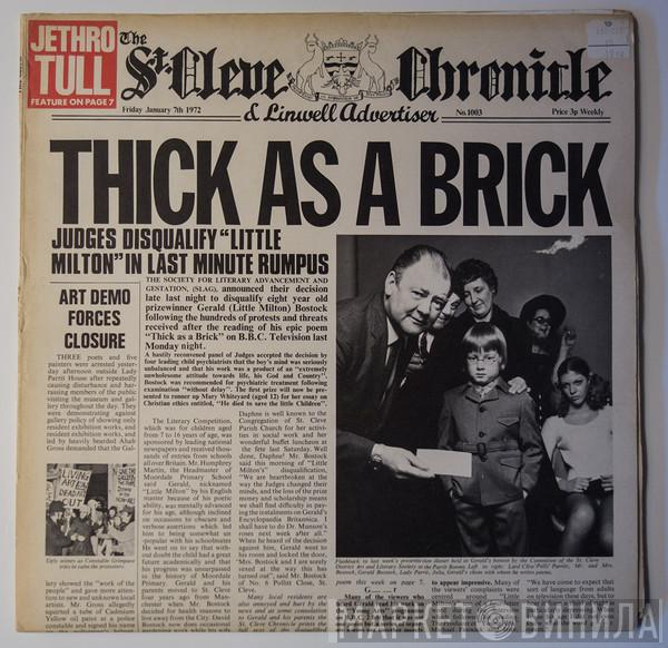  Jethro Tull  - Thick As A Brick