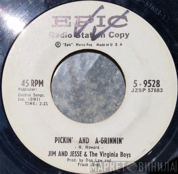 Jim & Jesse And The Virginia Boys - Pickin' And A-Grinnin' - Sweet Little Miss Blue Eyes