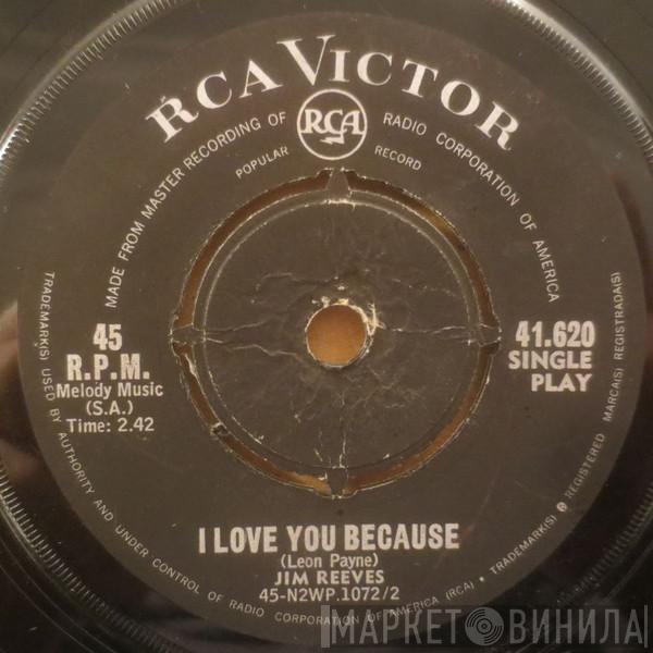  Jim Reeves  - I Love You Because / Mona Lisa