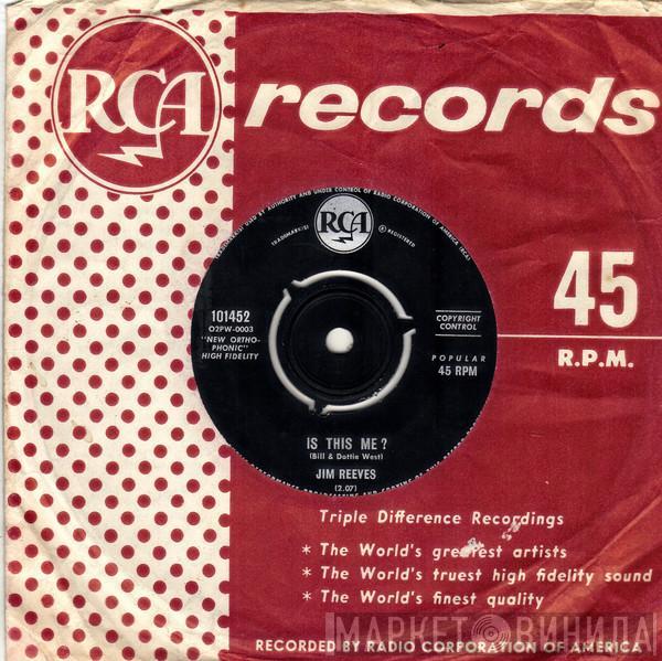  Jim Reeves  - Is This Me ? / Missing Angel