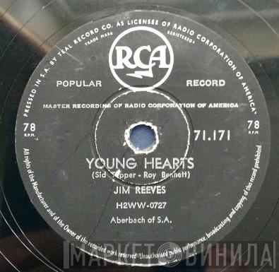  Jim Reeves  - Young Hearts / Two Shadows On Your Window