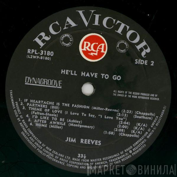  Jim Reeves  - He'll Have To Go