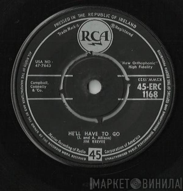  Jim Reeves  - He'll Have To Go