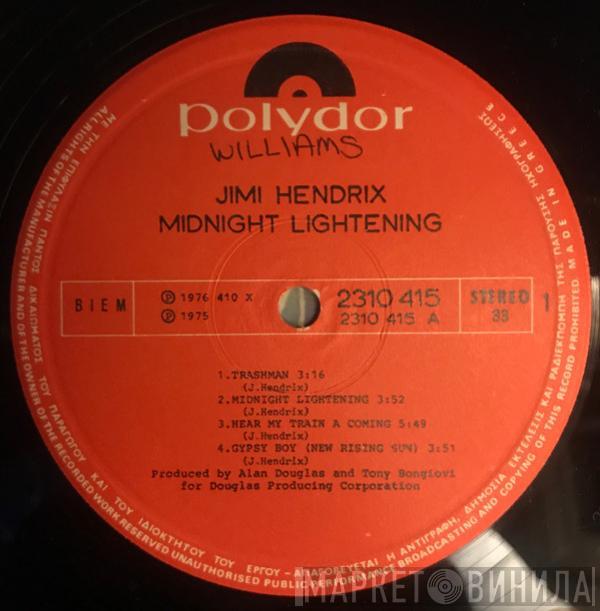  Jimi Hendrix  - Midnight Lightning