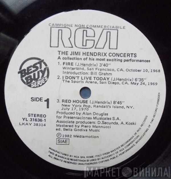 Jimi Hendrix  - The Jimi Hendrix Concerts