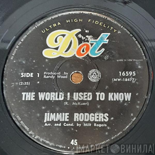Jimmie Rodgers  - The World I Used To Know