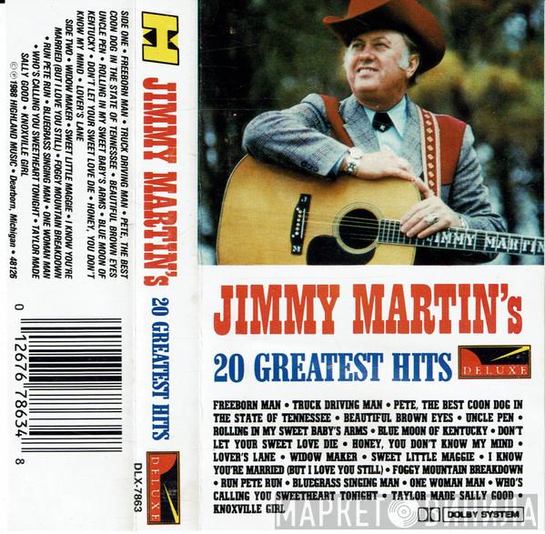  Jimmy Martin  - Jimmy Martin's 20 Greatest Hits