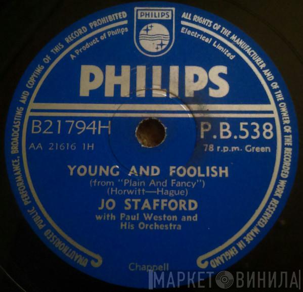 Jo Stafford - Young And Foolish / My Heart Goes A-Sailing