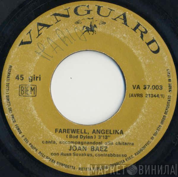  Joan Baez  - Farewell Angelina / Colours