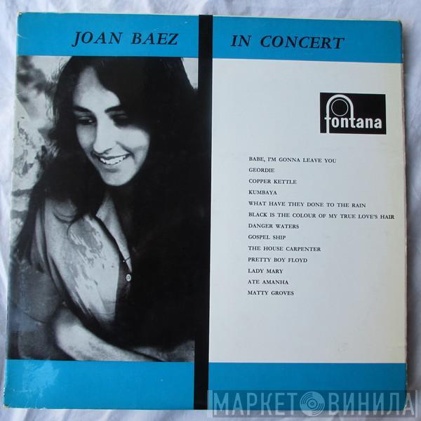  Joan Baez  - Joan Baez In Concert