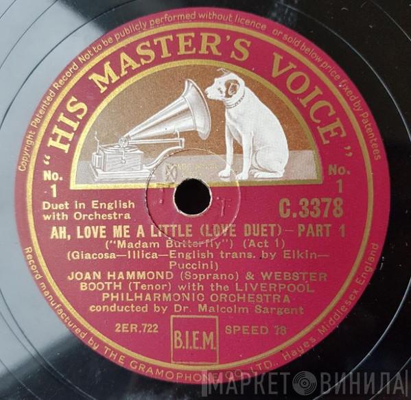 Joan Hammond, Webster Booth, Royal Liverpool Philharmonic Orchestra, Sir Malcolm Sargent - Ah, Love Me A Little (Love Duet)
