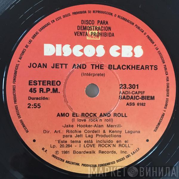  Joan Jett & The Blackhearts  - Amo El Rock (I Love Rock'n Roll) / Eres Demasiado Posesivo (You're Too Possessive)